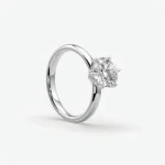 round brilliant engagement ring