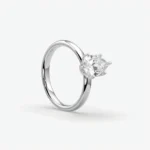 Pear-Cut Diamond Engagement Ring