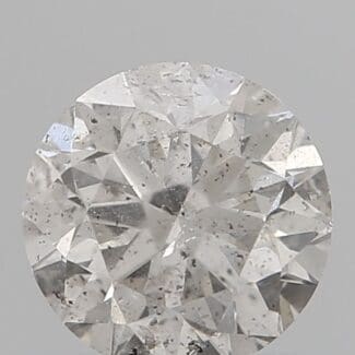 0.53-Carat Round Shape Natural Diamond