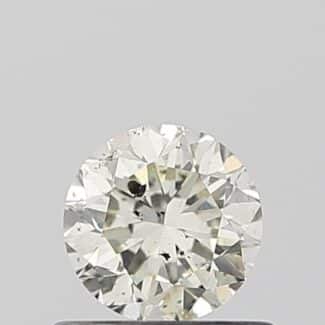 0.5-Carat Round Shape Natural Diamond