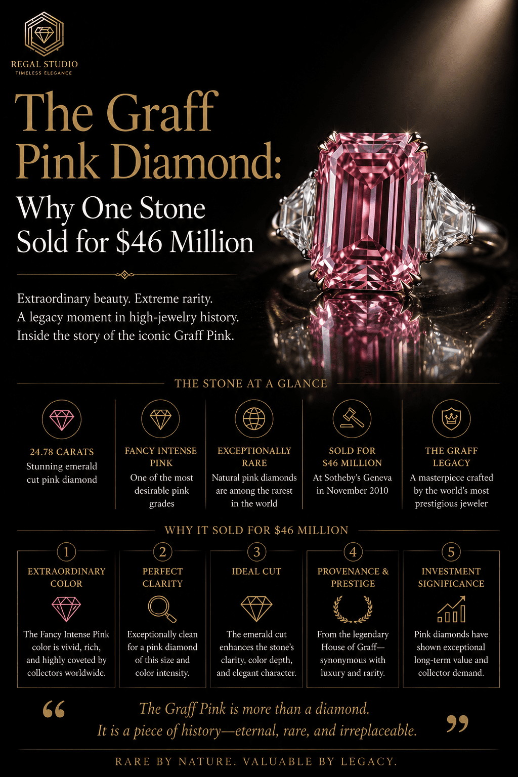 The Graff Pink Diamond: Why One Stone Sold for $46 Million