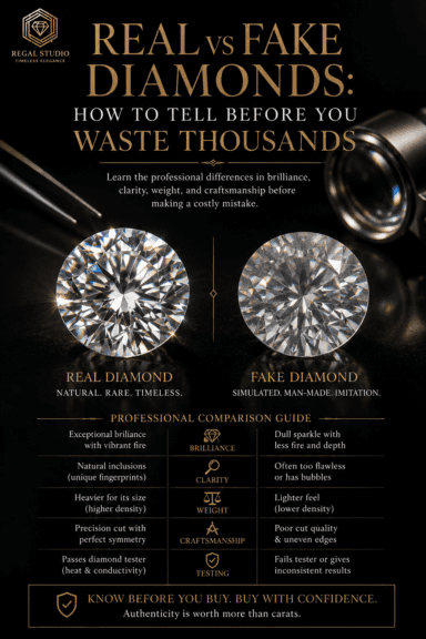 Real vs Fake Diamonds: How to Tell Before You Waste Thousands