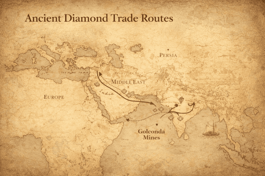 Ancient Diamond Trade Routes: How India Dominated Early Diamond Supply