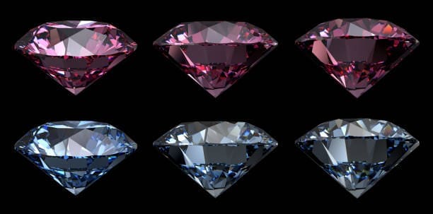 Red vs Pink vs Blue Diamonds: Which Color Diamond Is the Rarest?