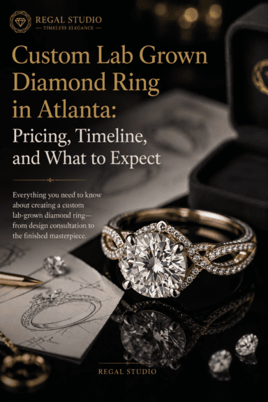 Custom Lab Grown Diamond Ring in Atlanta: Pricing, Timeline, and What to Expect